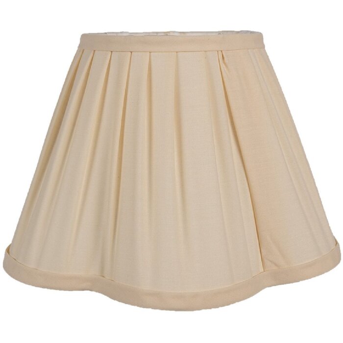 Clayre & Eef 6LAK0543L Lampenschirm Beige Ø 28x19 cm E27