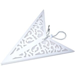 Clayre & Eef 6PA0511L Dekoration Stern Weiß...