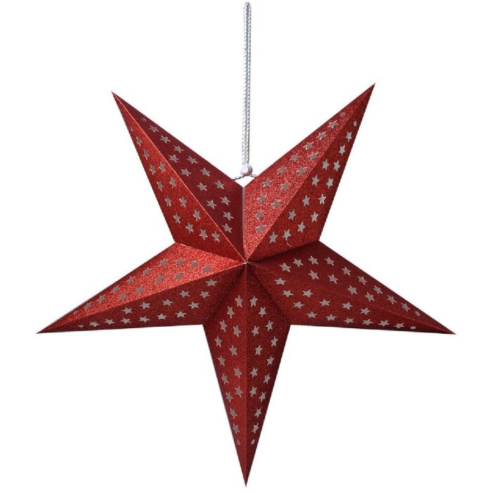 Clayre & Eef 6PA0512LR Пуансеттия красная 60x22x60 см