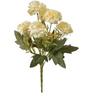 Clayre & Eef 6PL0264 Künstliche Blume Creme 15x10x30 cm