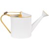 Clayre & Eef 6Y5510 Dekoration Gießkanne Weiß Gelb 39x13x21 cm