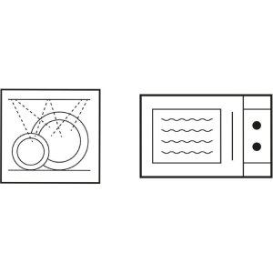 Clayre & Eef CARYBO Schale Keramik Weiß Ø 14x7 cm 500 ml Landhausstil