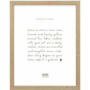 Деревянная рамка Deknudt из натурального дерева S45SH...