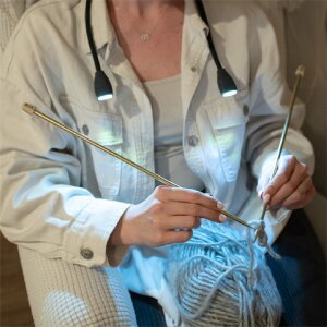 Carson Halsleuchte NL-10 DUAL LED Freihändig Verstellbar Schwanenhals 70 Lumen