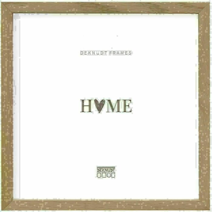 Deknudt S47DJ1 Bilderrahmen massives Eichenholz natur 30,0 x30,0 cm