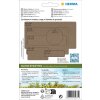 HERMA 2074 Vielzwecketiketten 52 x 82 mm Silphie-Papier zur Handbeschriftung