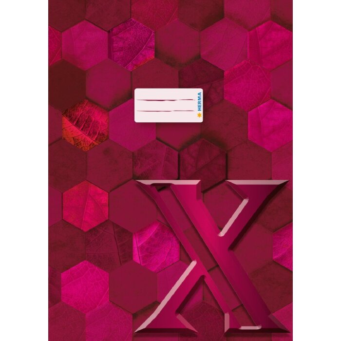 HERMA 20094 Heftschoner Karton X A4 Weinrot