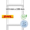 HERMA 58506 DHL Versandetiketten 103x199 mm Thermodirekt 1100 Etik/Pack