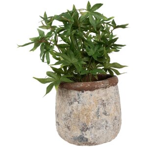 Clayre & Eef 6TE0527L Blumentopf Terrakotta Beige...