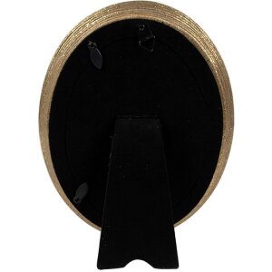 Clayre & Eef 2F1139 Fotorahmen Gold Oval 15x2x20 cm...