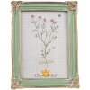 Clayre & Eef 2F1141 Фоторамка 16x2x21 см зелено-золотая в богемном стиле