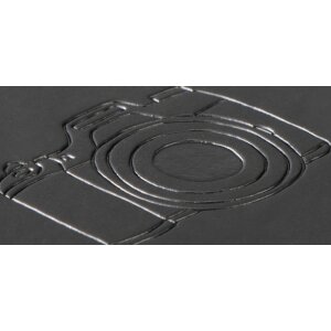 Hama Spiral-Album Signs 28x24 cm 50 weiße Seiten Schwarz