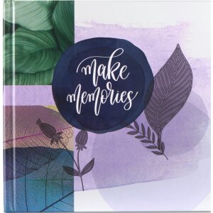 Hama Buch-Album Nature 18x18cm 30 weiße Seiten...