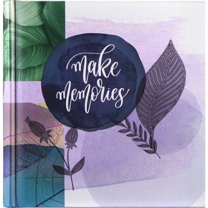 Hama Memo-Album Nature für 200 Fotos 10x15 cm laminierter Einband