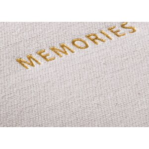 Hama Buch-Album Memories 25x25cm 50 schwarze Seiten Grau