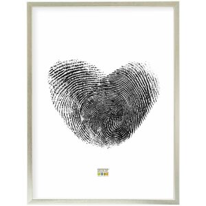 Deknudt S41JD1 Holzrahmen Silber 13,0x13,0 cm