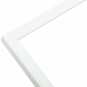 Deknudt S41JK1 Fotorahmen Holz Weiß 13,0 x 13,0 cm