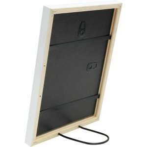 Deknudt S41JK1 Fotorahmen Holz Weiß 13,0 x 13,0 cm