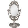 Clayre & Eef 62S297 Настольное зеркало серебряного цвета 17x13x30 см