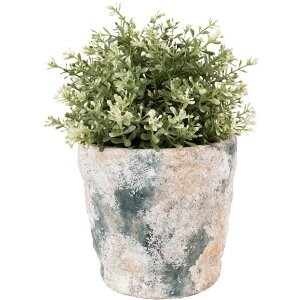 Clayre & Eef 6TE0531M Blumentopf Ø 16x15 cm