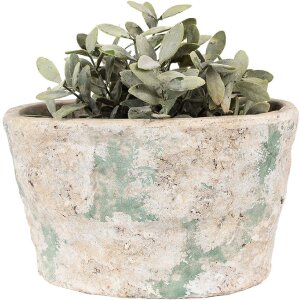 Clayre & Eef 6TE0533L Blumentopf 25x16x15 cm