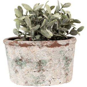 Clayre & Eef 6TE0534L Blumentopf 21x13x12 cm