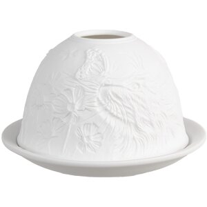 Clayre & Eef 6CE1809 Teelichthalter Porzellan Katze...