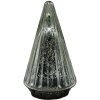 Clayre & Eef 6GL4571ZI Weihnachtsbaum mit LED Ø 11x19 cm Silber