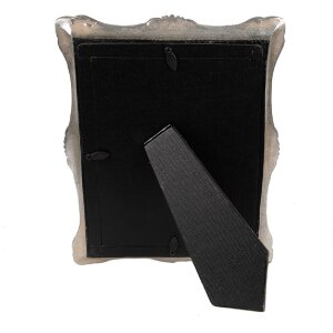 Clayre & Eef 2F1113 Fotorahmen Silberfarbig 20x2x24 cm 13x18 cm