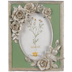 Clayre & Eef 2F1116 Fotorahmen Silberfarbig 16x2x21...