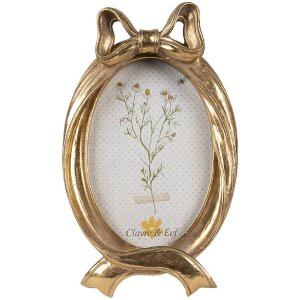 Clayre & Eef 2F1137 Fotorahmen Gold 13x3x21 cm 10x15 cm