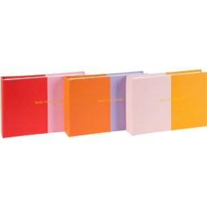 Goldbuch Einsteckalbum 40 Fotos Coloration 10x15 cm Goldprägung