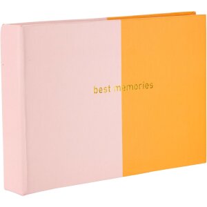 Goldbuch Einsteckalbum 40 Fotos Coloration 10x15 cm Goldprägung