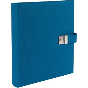 Папка для документов Goldbuch Bella Vista Petrol 27x34 см льняная металлическая застежка