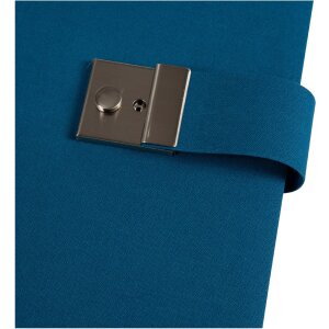Папка для документов Goldbuch Bella Vista Petrol 27x34 см льняная металлическая застежка
