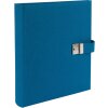 Папка для документов Goldbuch Bella Vista Petrol 27x34 см льняная металлическая застежка