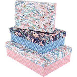 Goldbuch Kartonagen-Set Garden Chic 3 Größen...