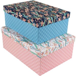 Goldbuch Kartonagen-Set XL Garden Chic 2er Set...