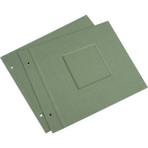 Обложка для альбома Goldbuch Bella Vista Artichoke 30x25 см лен зеленый