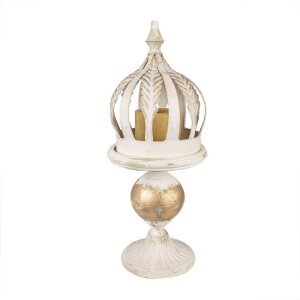 Clayre & Eef 5Y1212 Dekoration Ornament Beige Gold Ø 22x53 cm