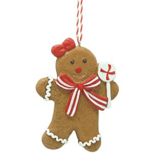 Clayre & Eef 6PR4338 Украшение Вешалка Пряничный...