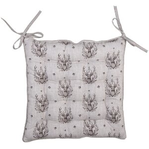 Clayre & Eef GTW29 Stuhlkissen mit Schaumstoff...