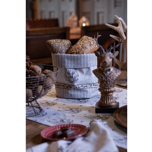 Clayre & Eef GTW42-1 Küchentuch Hirschmotiv 50x70 cm