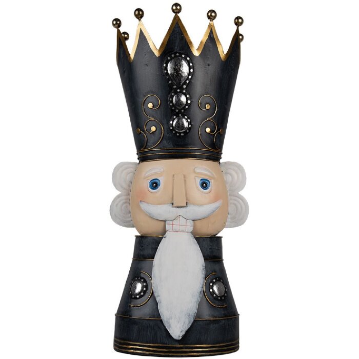 Clayre & Eef 5Y1250 Украшение Щелкунчик черный 30x20x70 см