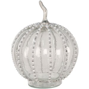 Clayre & Eef 6GL4544L Dekoration Kürbis Glas...