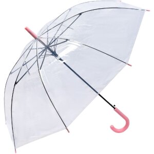 Juleeze JZUM0079P Regenschirm Transparent Rosa 56 cm