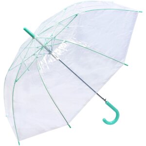 Juleeze JZUM0080GR Regenschirm Transparent 58 cm grün
