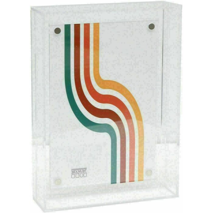 Deknudt S58SL1 Acrylrahmen schwebender Fotoeffekt transparent 13,0 x 18,0 cm