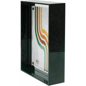 Deknudt S58SL2 Рамка из плексигласа черная с эффектом плавающей фотографии 13x18 см