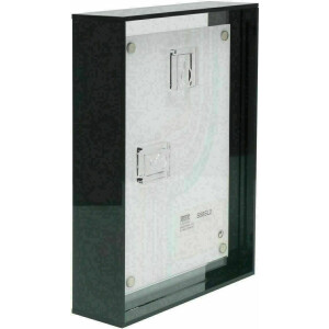 Deknudt S58SL2 Рамка из плексигласа черная с эффектом плавающей фотографии 13x18 см